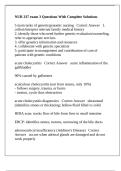 NUR 337 exam 3 Questions With Complete Solutions