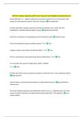 LSB Test 1 Quizzes Questions with Correct Answers&vert; Latest Update Guaranteed Success