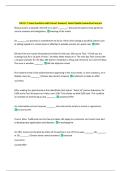 LSB Ch&period; 7 Exam Questions with Correct Answers&vert; Latest Update Guaranteed Success 