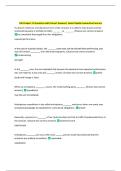 LSB Chapter 11 Questions with Correct Answers&vert; Latest Update Guaranteed Success 