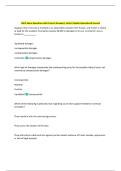 LSB 2 Exam Questions with Correct Answers&vert; Latest Update Guaranteed Success 