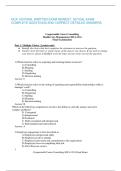 Health Care Management &lpar;HCA-201&rpar; &ndash; Coopersmith Career Consulting &ndash; Final Examination with Study Material