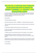 NUR 383 CH&period;13 Updated 2025 Complete Exam Questions with Elaborated Correct Answers&vert;&vert;A&plus; GRADED&vert;&vert;100&percnt; GUARANTEED PASS&excl;&excl;&excl;