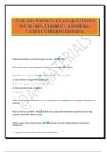 NUR 2101 WEEK &num;1 EXAM QUESTIONS WITH 100&percnt; CORRECT ANSWERS &vert; LATEST VERSION 2025&sol;2026&period;