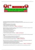 NUR 337 Final exam with correct solutions pass guaranteed&period;2025 A&plus;graded