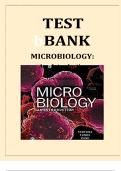 Test Bank For Microbiology&colon; An Introduction 13th Edition by Tortora&comma; Funke&comma; Case 9780134605180 Chapter 1-28 Complete Guide&period;