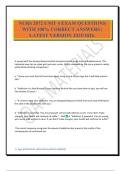 NURS 2872 EXAM PACKAGE DEAL 100&percnt; VERIFIED AND UPDATED&period;