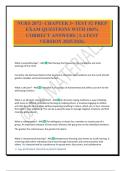 NURS 2872- CHAPTER 3- TEST &num;2 PREP EXAM QUESTIONS WITH 100&percnt; CORRECT ANSWERS &vert; LATEST VERSION 2025&sol;2026&period;