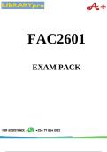 FAC2601 EXAM PACK 2026 &vert; UNISA Past Papers&comma; Questions & Answers