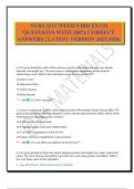 NURS 3511 WEEK 9 IBD EXAM QUESTIONS WITH 100&percnt; CORRECT ANSWERS &vert; LATEST VERSION 2025&sol;2026&period;