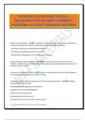 NURSING 1002 FINAL EXAM QUESTIONS WITH 100&percnt; CORRECT ANSWERS &vert; LATEST VERSION 2025&sol;2026&period;