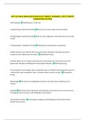 MKT 315 FINAL EXAM QUESTIONS WITH CORRECT ANSWERS&vert; LATEST UPDATE  GUARANTEED SUCCESS 