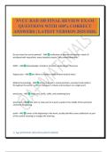 NVCC RAD 105 FINAL REVIEW EXAM QUESTIONS WITH 100&percnt; CORRECT ANSWERS &vert; LATEST VERSION 2025&sol;2026&period;
