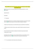 BUNDLE-&colon;&colon;MN553 EXAMS WITH CORRECT ANSWERS 