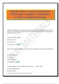 OSG202 CHAP 3 EXAM QUESTIONS WITH 100&percnt; CORRECT ANSWERS &vert; LATEST VERSION 2025&sol;2026&period;