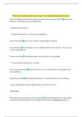 N360 Exam 4 Questions with Correct Answers&vert; New Update with Guaranteed Success