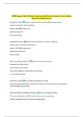 N360 Research Quiz 2&vert; Exam Questions with Correct Answers&vert; New Update  with Guaranteed Success 