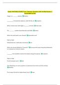 Grade 9 NATURAL SCIENCE Term 2 Revision Questions with Verified Answers &vert;  Guaranteed Success 