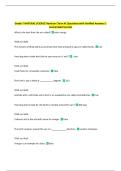Grade 7 NATURAL SCIENCE Revision &lpar;Term 4&rpar; Questions with Verified Answers &vert;  Guaranteed Success
