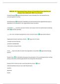 PACKAGE-&colon;&colon;NHM 464  EXAMS WITH CORRECT ANSWERS
