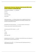 Professionalism Final exam &vert;Questions &lpar;Latest Version&rpar; With Correct Answers &vert;Already A&plus; Graded&lpar;100&percnt; Pass&rpar;