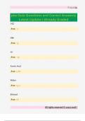 pka Quiz Questions and Correct Answers&sol;  Latest Update &sol; Already Graded