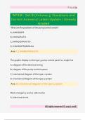 WFSM - Set B &lpar;Volume 3&rpar; Questions and  Correct Answers&sol; Latest Update &sol; Already  Graded 