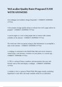 WeLocalize Quality Rater Program EXAM WITH ANSWERS