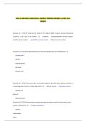 BIOS 105 MIDTERM &vert; QUESTIONS & CORRECT VERIFIED ANSWERS &vert; LATEST 2025 UPDATE
