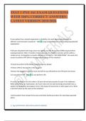 TEST 1 PNE 161 EXAM QUESTIONS WITH 100&percnt; CORRECT ANSWERS &vert; LATEST VERSION 2025&sol;2026