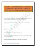 PSYCH 1 UC BERKELEY EXAM 2 EXAM QUESTIONS WITH 100&percnt; CORRECT ANSWERS &vert; LATEST VERSION 2025&sol;2026&period;