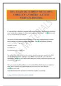 RSV EXAM QUESTIONS WITH 100&percnt; CORRECT ANSWERS &vert; LATEST VERSION 2025&sol;2026&period;