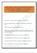 SOCI 1000 - FINAL EXAM QUESTIONS WITH 100&percnt; CORRECT ANSWERS &vert; LATEST VERSION 2025&sol;2026&period;