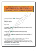 UCF MAR 3023 EXAM 2 EXAM QUESTIONS WITH 100&percnt; CORRECT ANSWERS &vert; LATEST VERSION 2025&sol;2026&period;