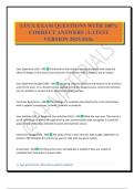 UI&sol;UX EXAM QUESTIONS WITH 100&percnt; CORRECT ANSWERS &vert; LATEST VERSION 2025&sol;2026&period;