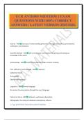 UCR ANTH005 MIDTERM 1 EXAM QUESTIONS WITH 100&percnt; CORRECT ANSWERS &vert; LATEST VERSION 2025&sol;2026&period;
