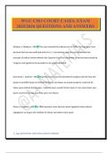 WGU C963 COURT CASES&period; EXAM 2025&sol;2026 QUESTIONS AND ANSWERS