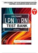 PN to RN Transitions&comma; 6th Edition &lpar;Lora Claywell&rpar; &mdash; Complete Test Bank Chapters 1&ndash;18