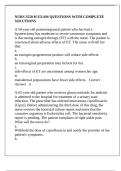 NURS 3550 H EXAM QUESTIONS WITH COMPLETE SOLUTIONS