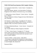 NURS 3550 Final Exam Questions With Complete Solutions