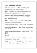 NURS 1130 final exam study guide