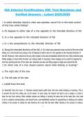 ISA Arborist Certification &ndash; 200 Test Questions and Verified Answers &lpar;Latest 2025&sol;2026&rpar;