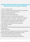 ISA Arborist Certification &ndash; Chapter 2 Tree Identification Test Questions and Answers&comma; Graded A&plus; &lpar;2025&sol;2026&rpar;