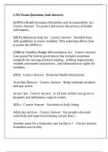 CAN Exam Questions And Answers