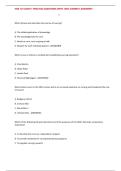 NSG 101 EXAM 1 PRACTICE QUESTIONS WITH 100&percnt; CORRECT ANSWERS&excl;&excl;