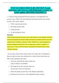 NUR NGN HESI Med-Surg Review &ndash; Exam Questions and Answers with Rationales &lpar;Latest Update 2025&sol;2026&comma; Graded A&plus;&rpar;