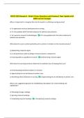NSGD 3216 Research - Week 2 Exam Questions and Answers&vert; New Update with  100&percnt; Correct Answers 