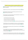 NU 100 Quiz 1&vert; Questions and Answers&vert; New Update with 100&percnt; Correct Answers