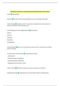 NU 100 Quiz 2 Questions and Answers&vert; New Update with 100&percnt; Correct Answers