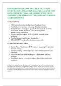 FNP PEDIATRICS EXAM&comma; PRACTICE EXAM AND  STUDY GUIDE LATEST 2025-2026ACTUAL EXAM TEST  BANK 1200 QUESTIONS AND CORRECT DETAILED ANSWERS &lpar;VERIFIED ANSWERS&rpar; &vert;ALREADY GRADED A&plus;&vert;&vert; BRAND NEW&excl;&excl;  